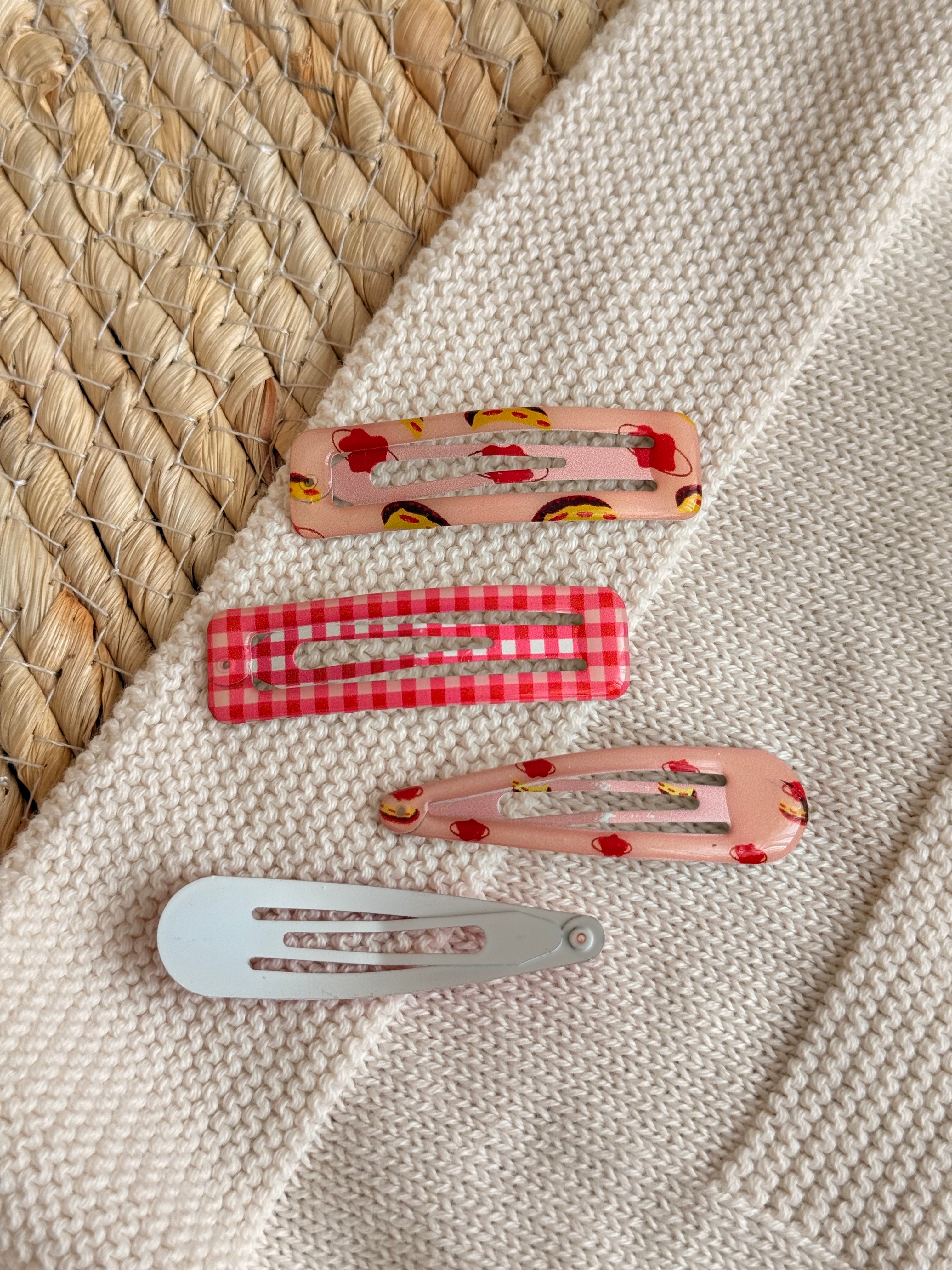 Set me 4 Kapese Flokesh "Sweet Cherry & Gingham"