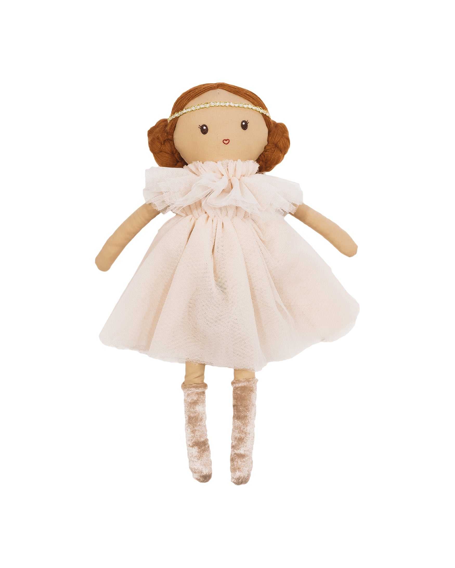 Kukull Handmade prej Pambuku – Dollies Lilly Tots (34cm)