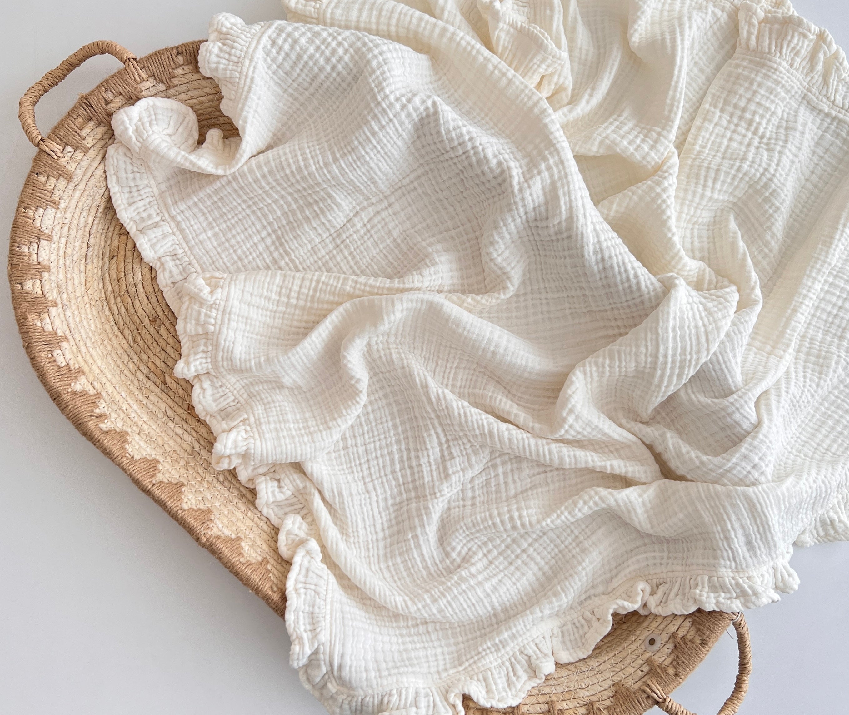 Batanie nape 110x110cm ngjyre Krem/ Cream