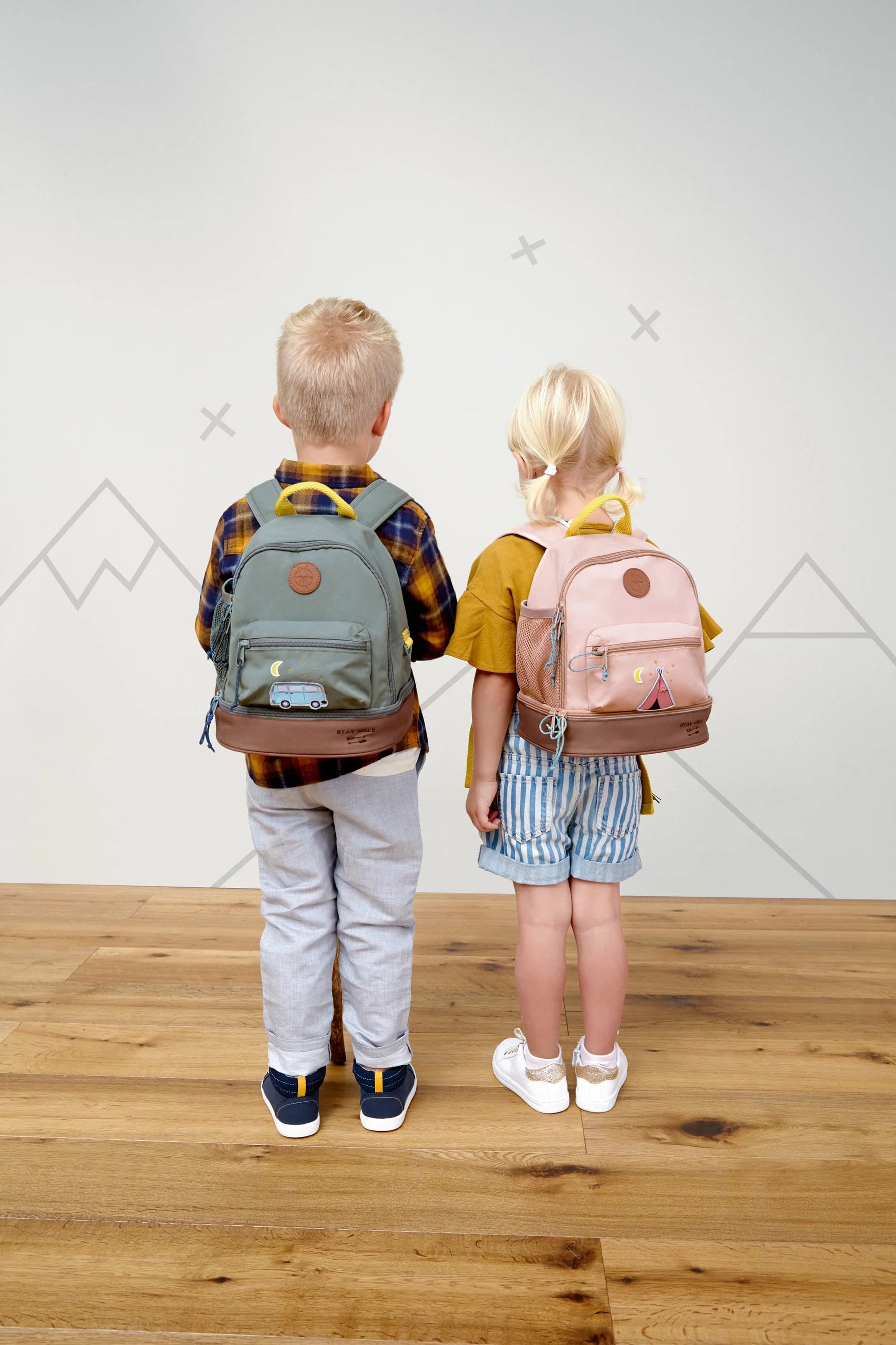 Çante Shpine per Femije "Mini Backpack Adventure" – LÄSSIG, Tipi (Dusky Pink)