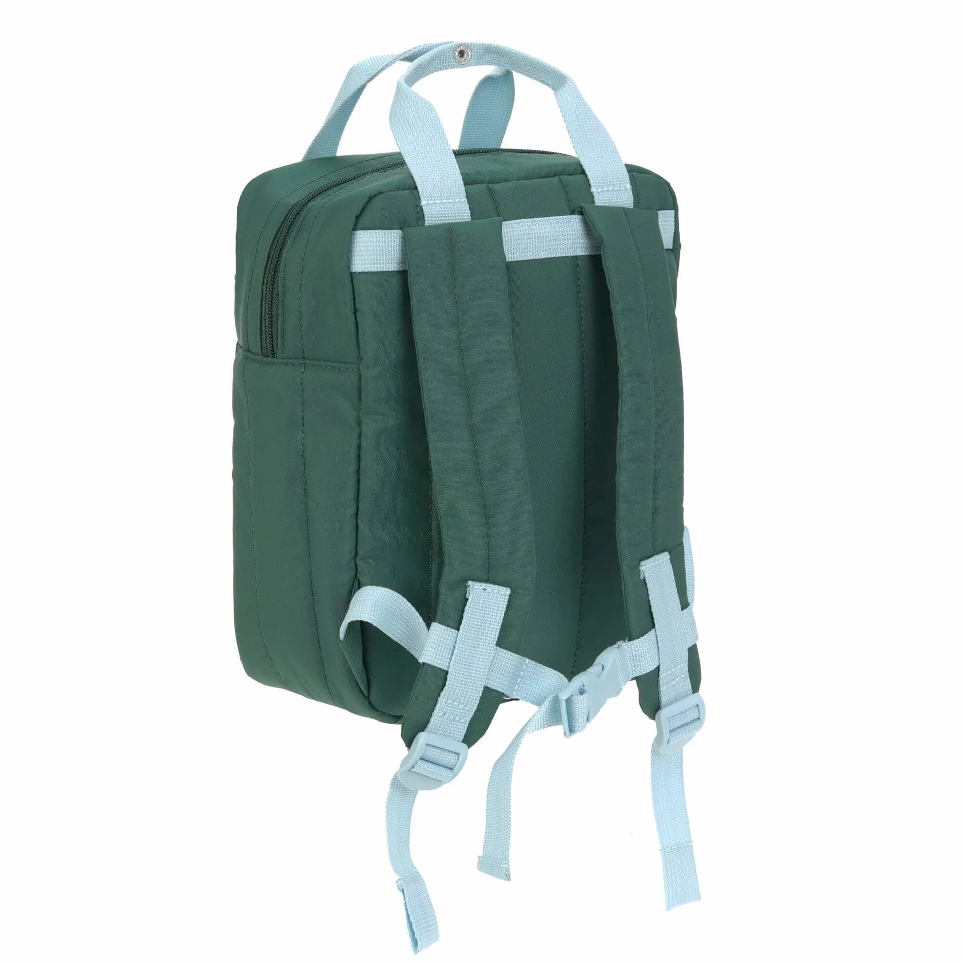Çantë Shpine per Femije "Mini Square Backpack" - Lemon Dark Green
