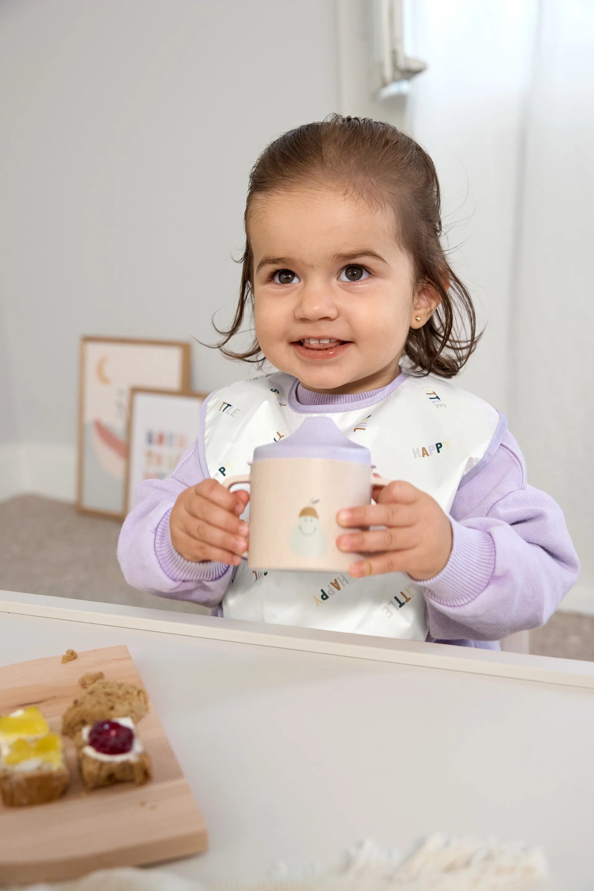 Gote me Pipez per Femije "Sippy Cup" – LÄSSIG Happy Fruits, Cherry