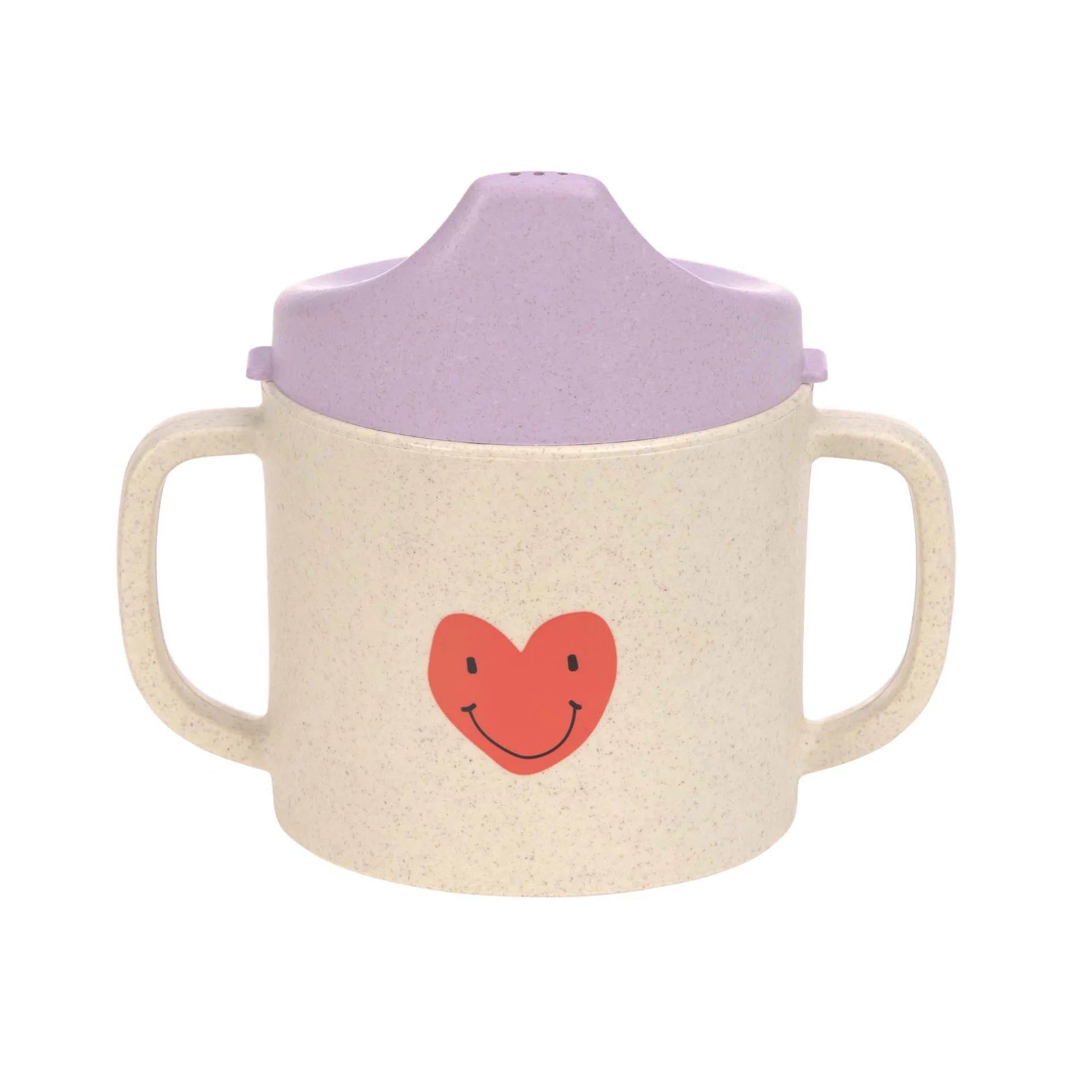 Gote me Pipez per Femije "Sippy Cup" – LÄSSIG Happy Rascals, Heart Lavender