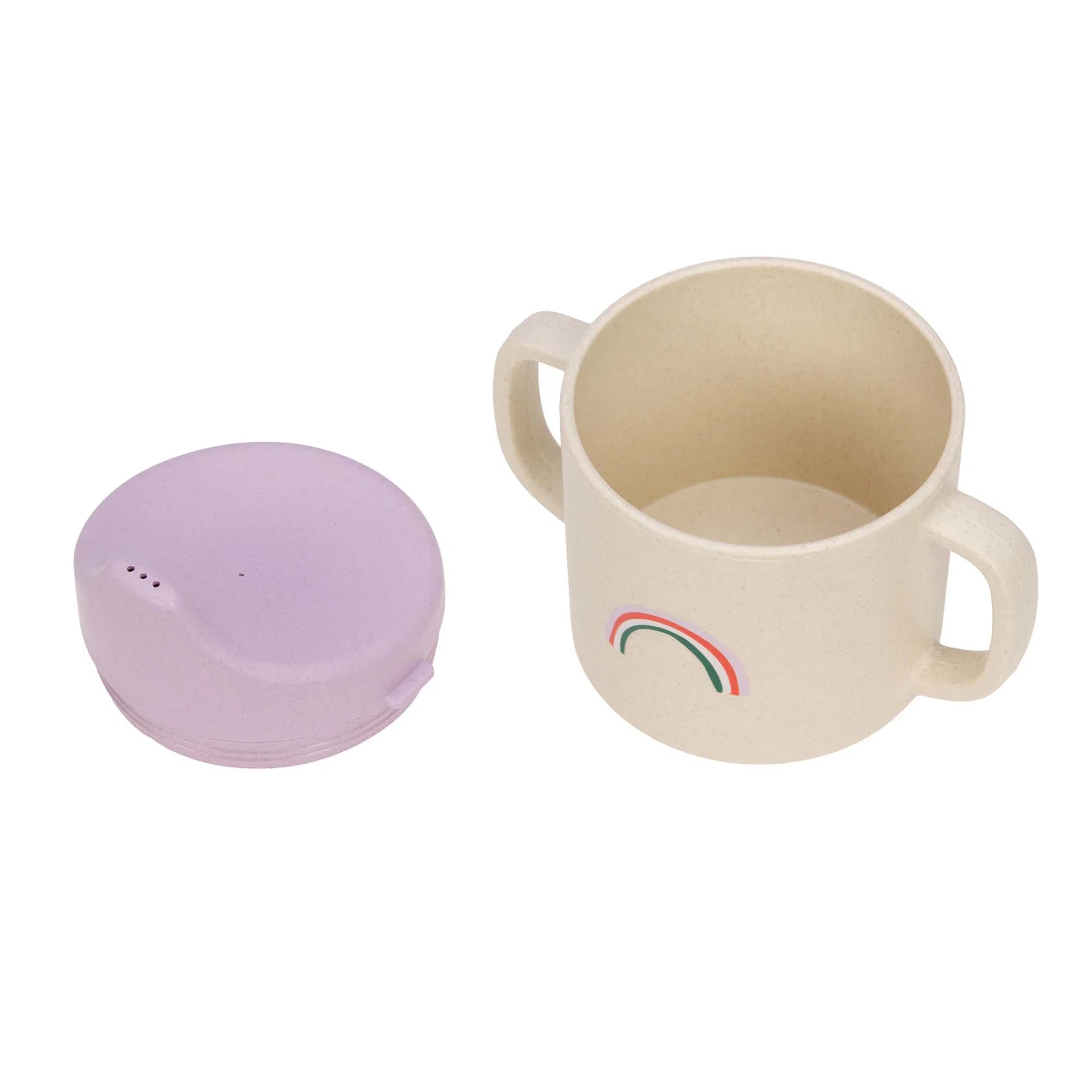 Gote me Pipez per Femije "Sippy Cup" – LÄSSIG Happy Rascals, Heart Lavender