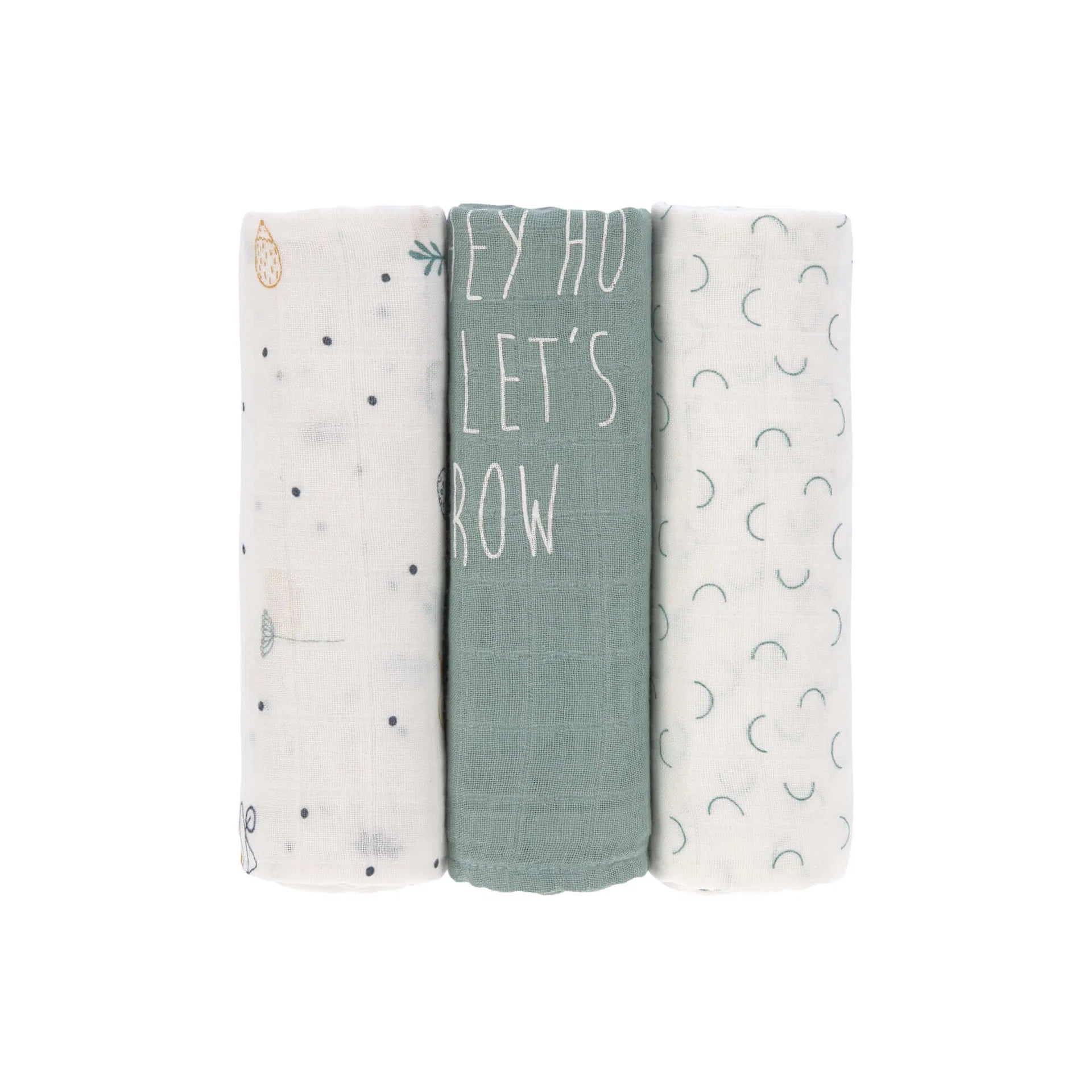 Set me 3 Napa "Heavenly Soft Swaddle L" – LÄSSIG, Garden Explorer Tractor