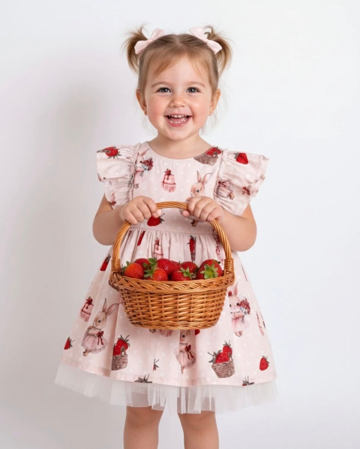 Fustan Roze - "Strawberry Bunny"