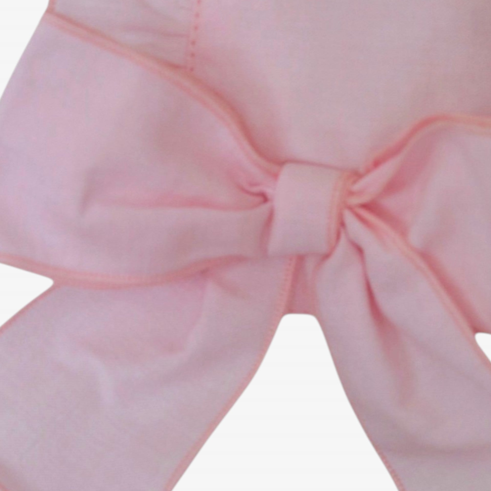 Kapuc Pambuku me Rrudha dhe Fjongo - Pink Bonnet