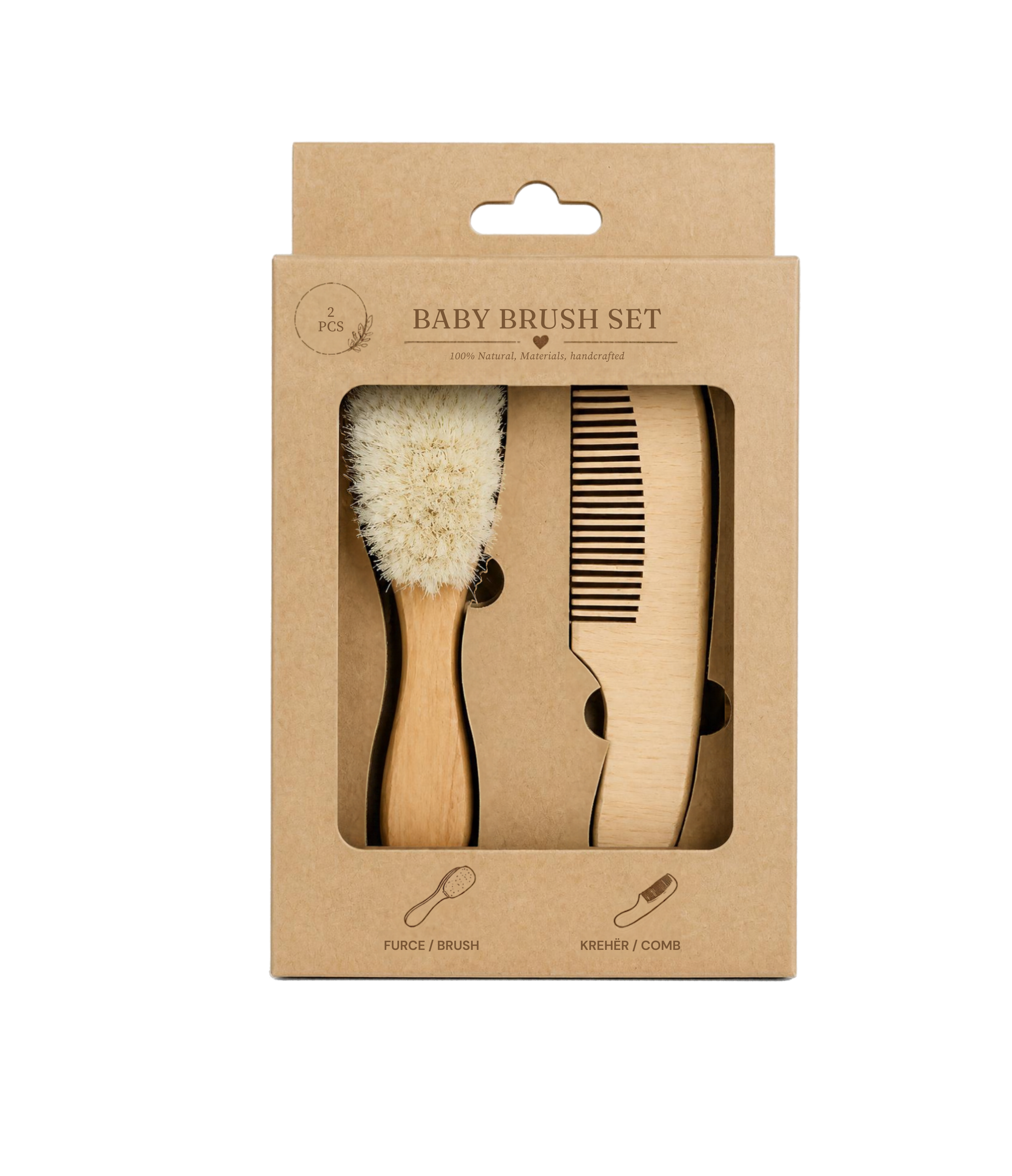 Set Furce dhe Kreher per Bebe - Paketim me Kuti
