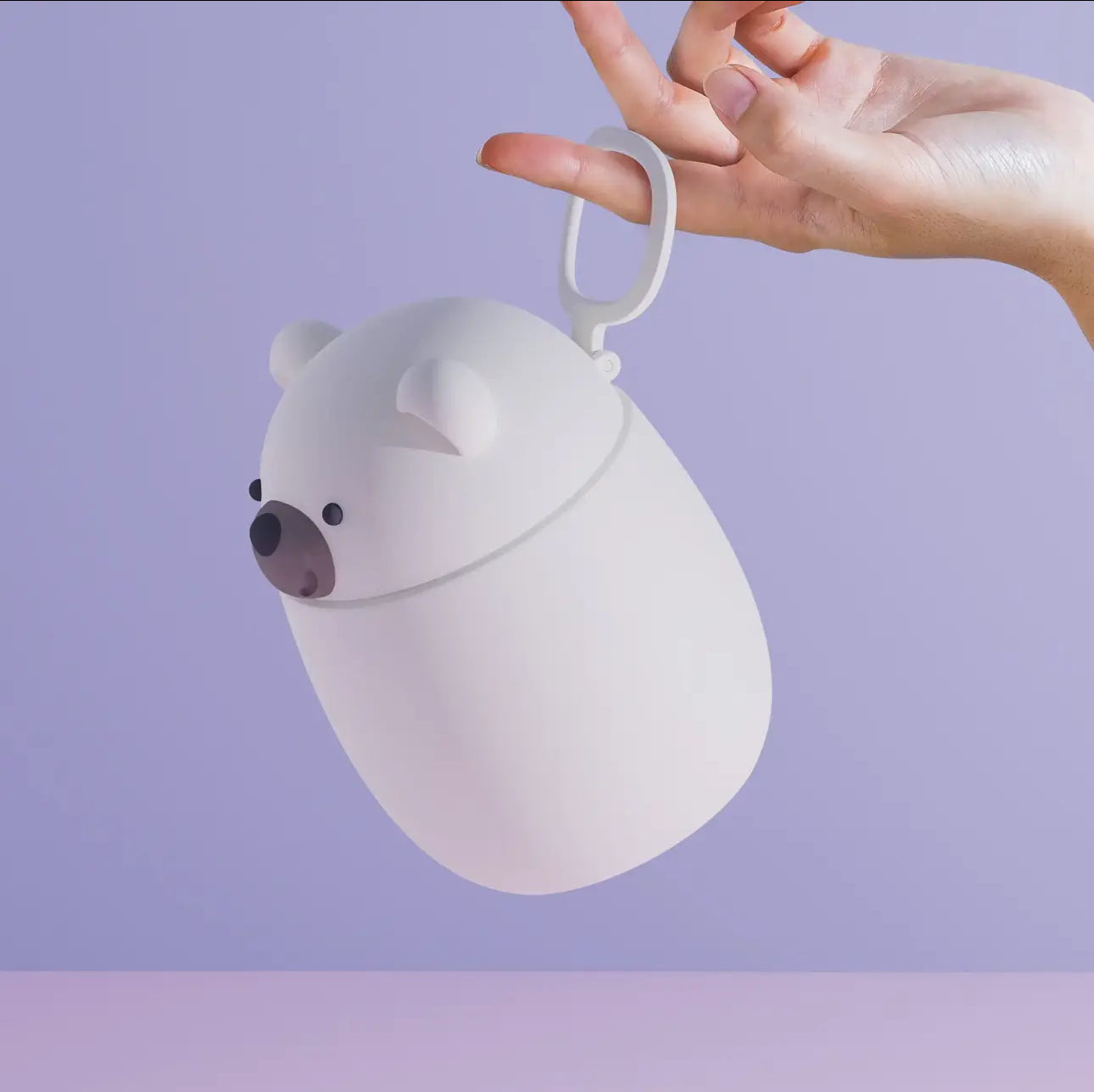 Termus Ushqimi Asobu "Polar Bear Bestie" – Mbajtese Inoksi 100% Hermetike për Femije