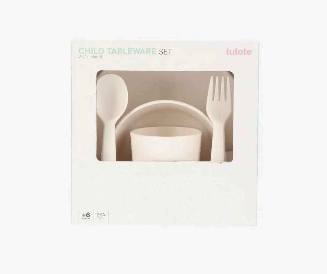 Set Ngrënieje për Fëmijë (6 pjesë) – Ideale për Vetë-Ushqyerje (Baby-led Weaning)