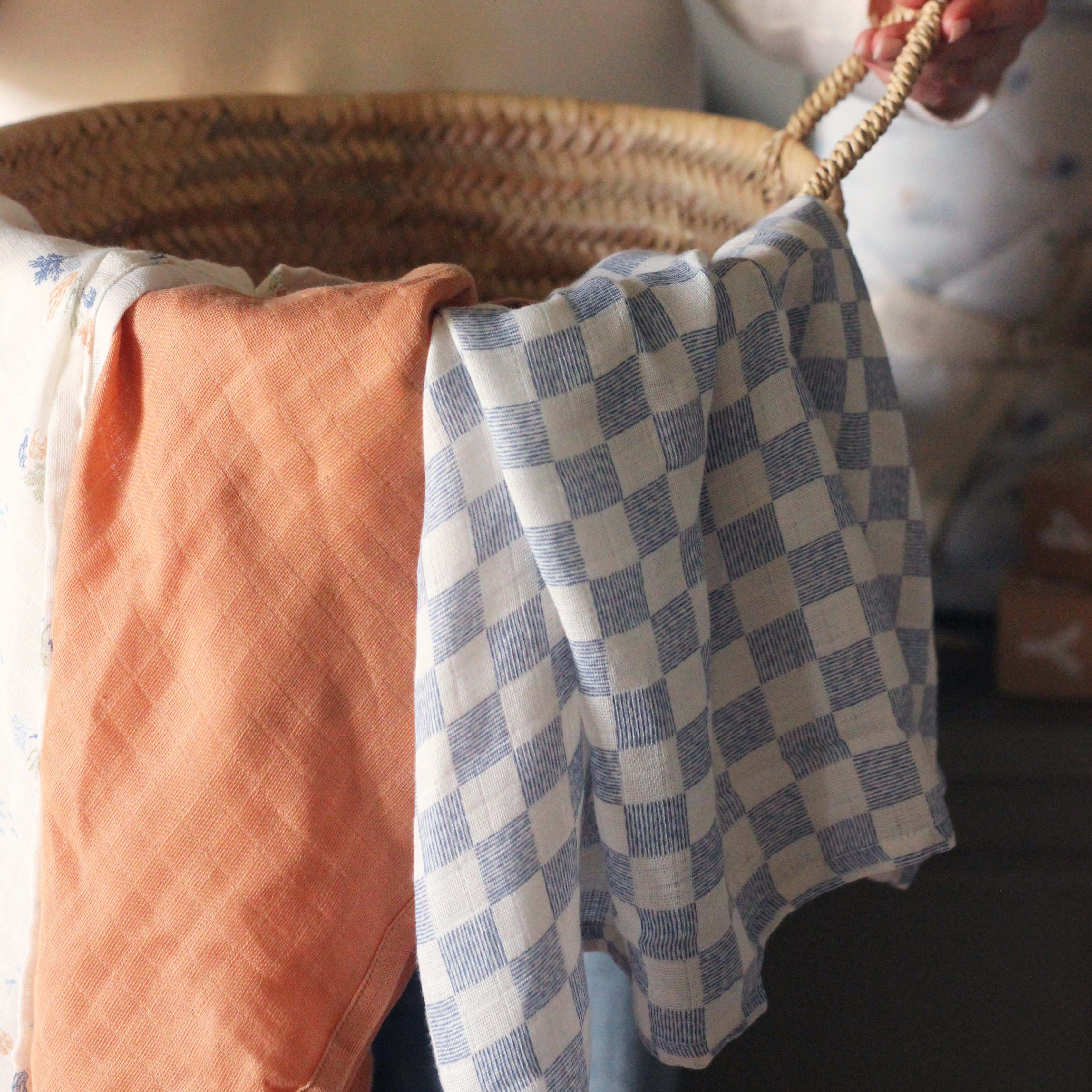 Set me 3 Napa Muslin Pambuk Organikc coastline