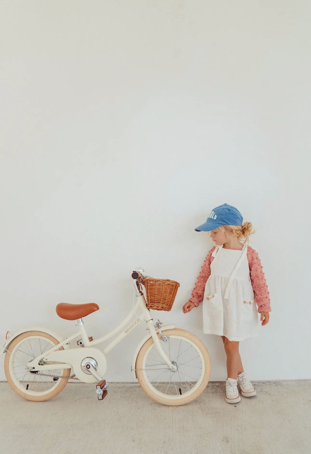 Banwood 16” Classic Bike/Biciklete Premium per Femije 4-7 vjeç Vintage- Cream