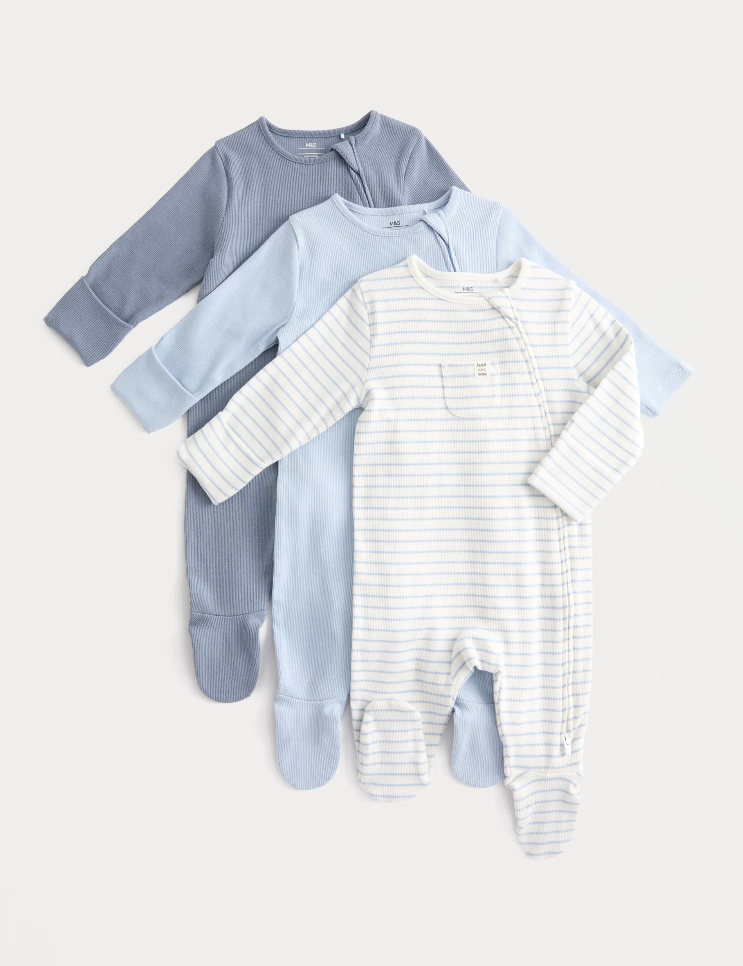 Set Me 3 Tutina me Zhinxhir Blu, E bardhe, Bojeqielli