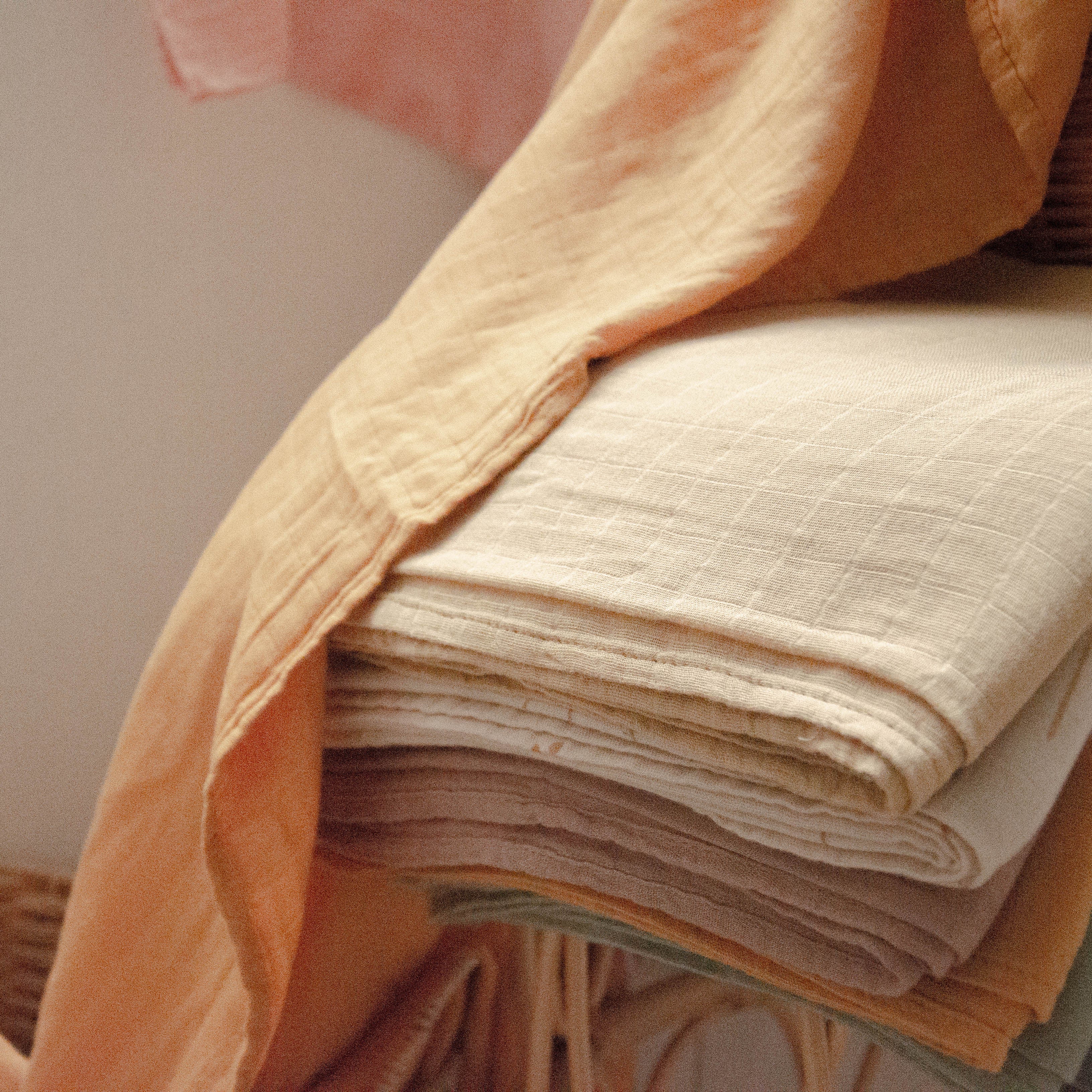 Nape Muslin Portokalli 120x120 cm