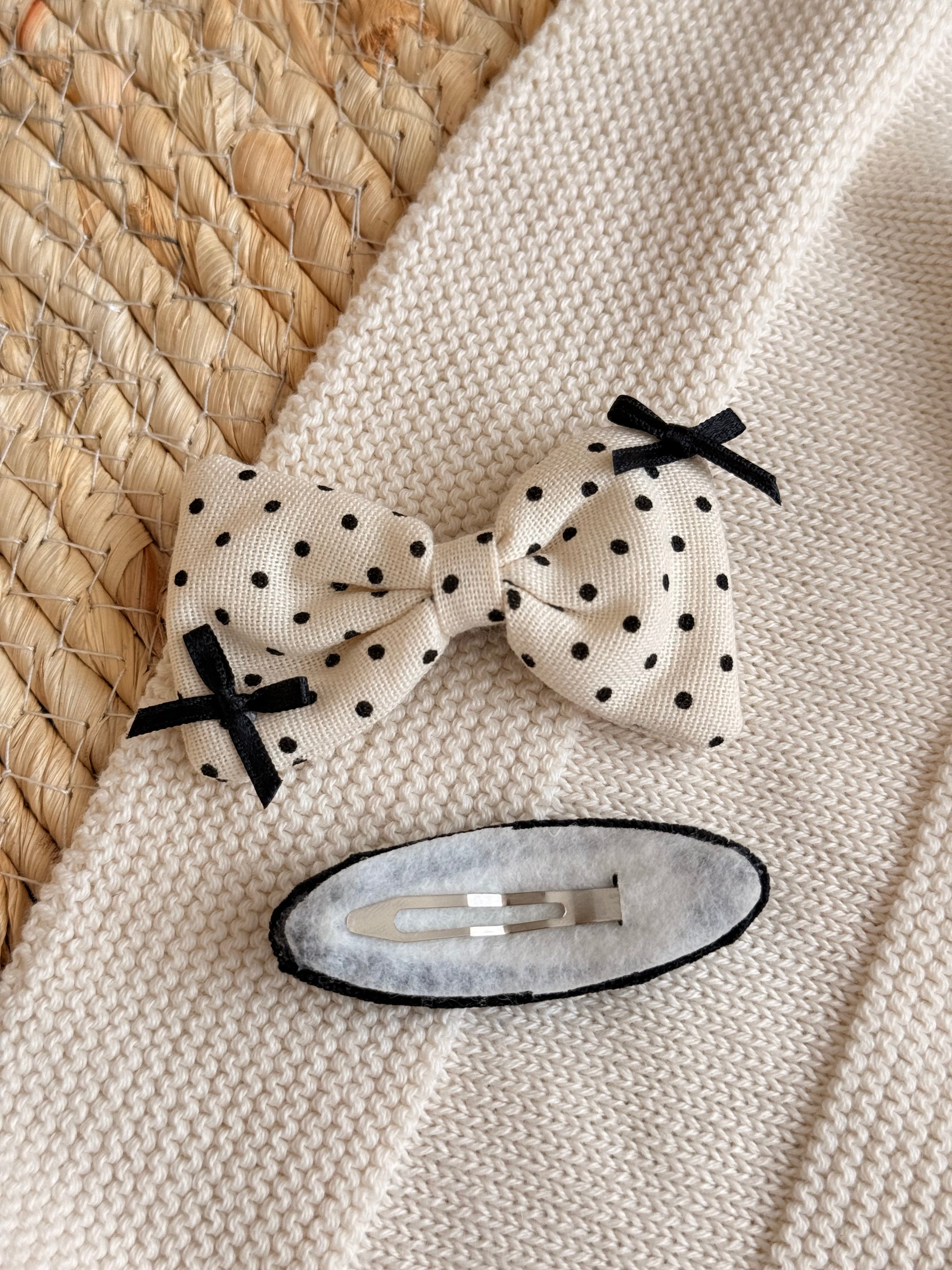 Set me 2 Kapese Flokesh "Polka Dot & Button"