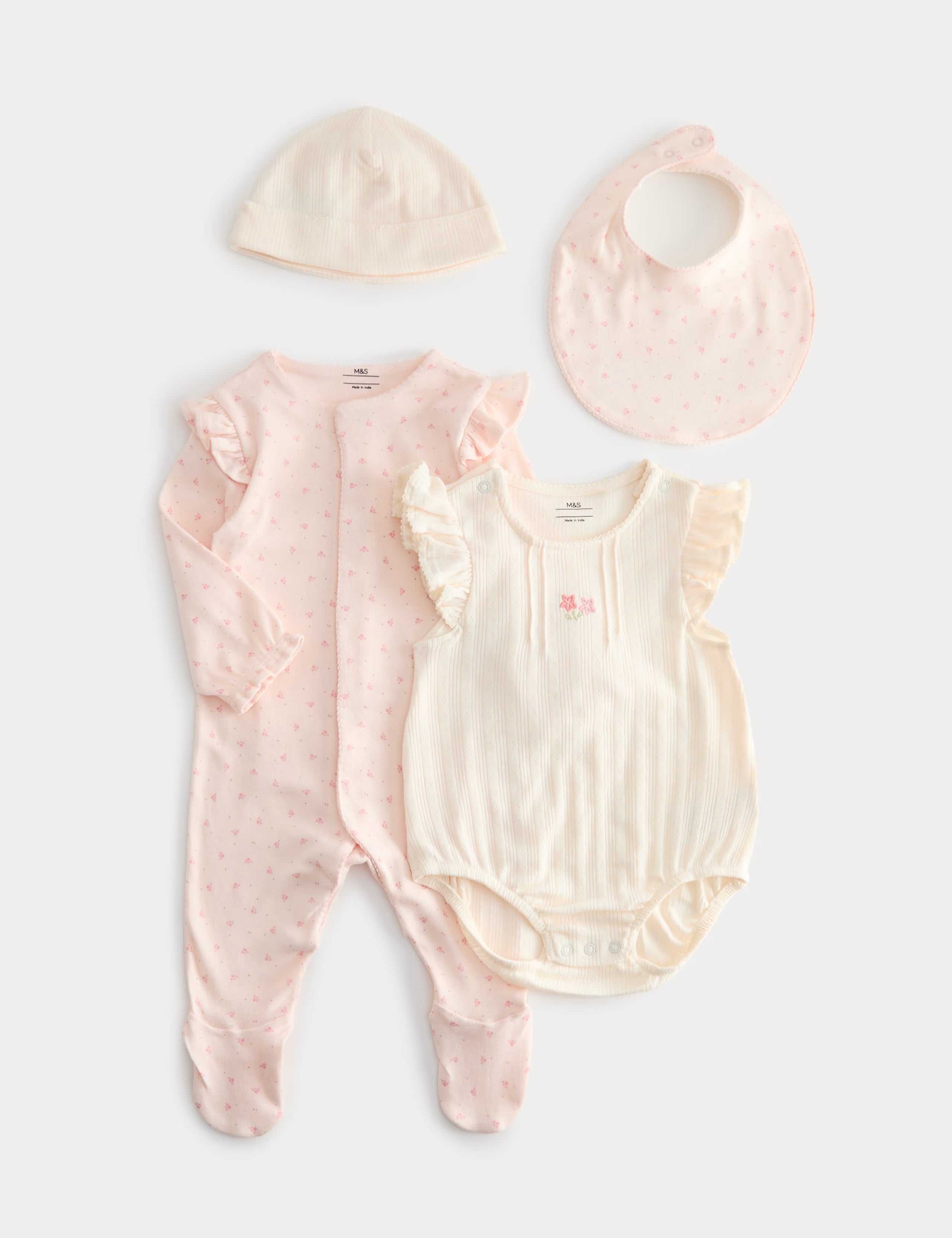 Set Materniteti - "Pink Flowers"