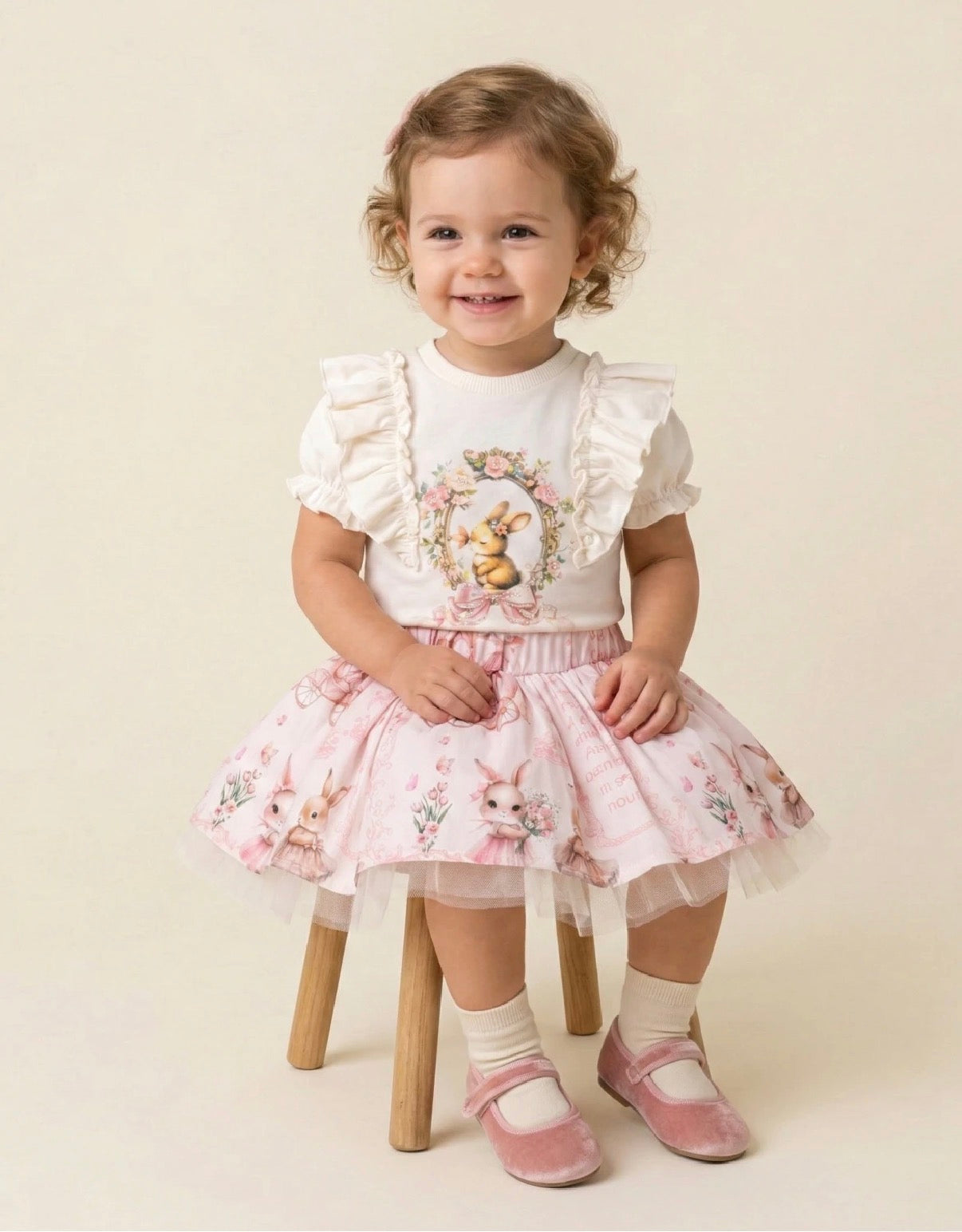 Set Bluze & Fund Tutu - 'Bunny Fairytale'
