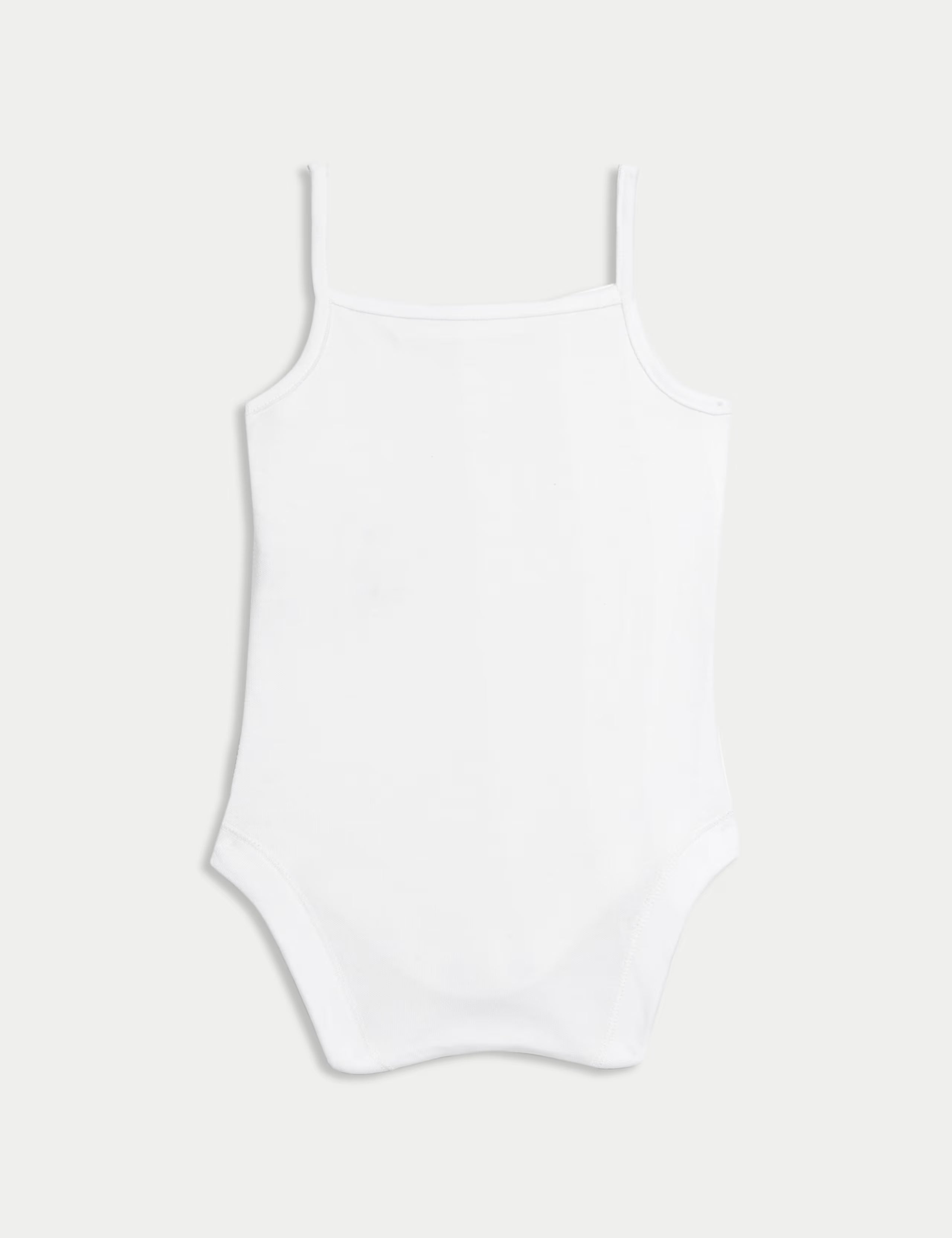 Set me 5 Body me Rripa, Pambuk i Paster ne Ngjyre te Bardhe/White