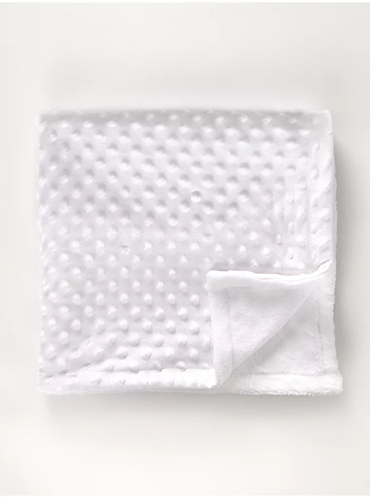 Batanie e Bardhë me Pika Reliev – Material Soft Touch 70x100 cm