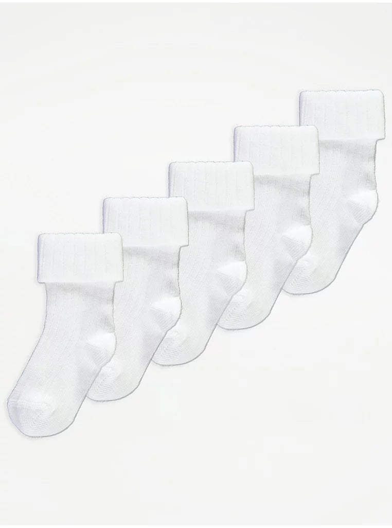 Set me 5 Pale Çorape te Bardha