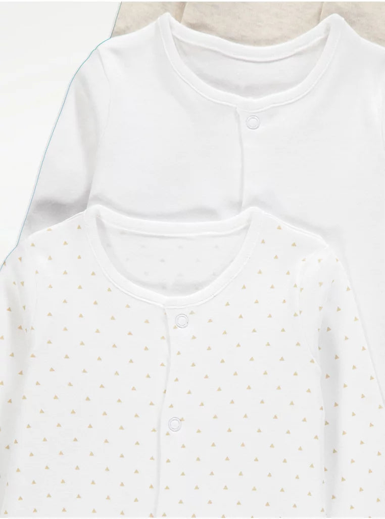 Set me 3 Tutina Bezhe & e Bardhe