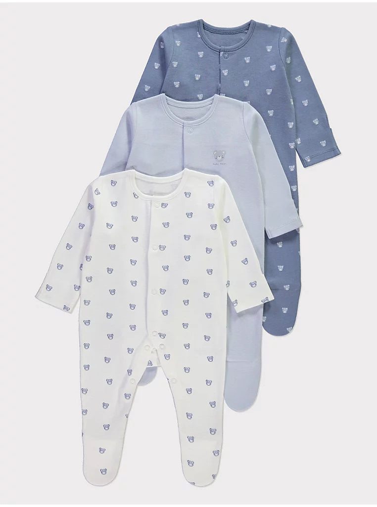 Set Me 3 Tutina (Sleepsuits) – 100% Pambuk