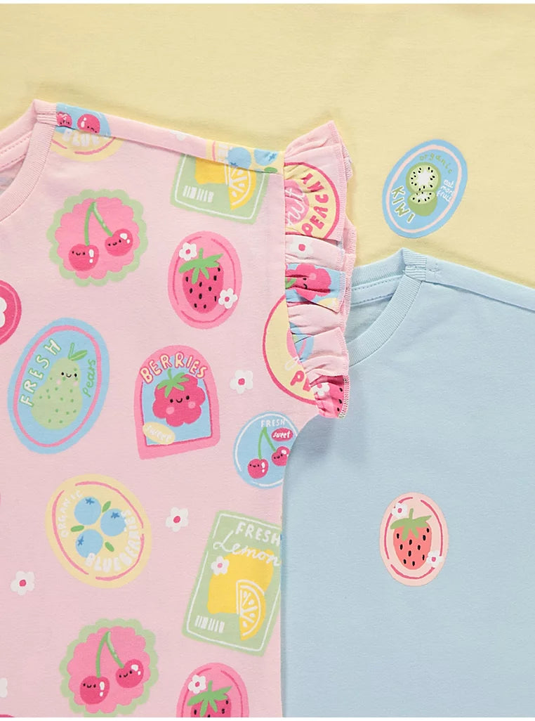 Set me 3 Bluze me printime Frutash