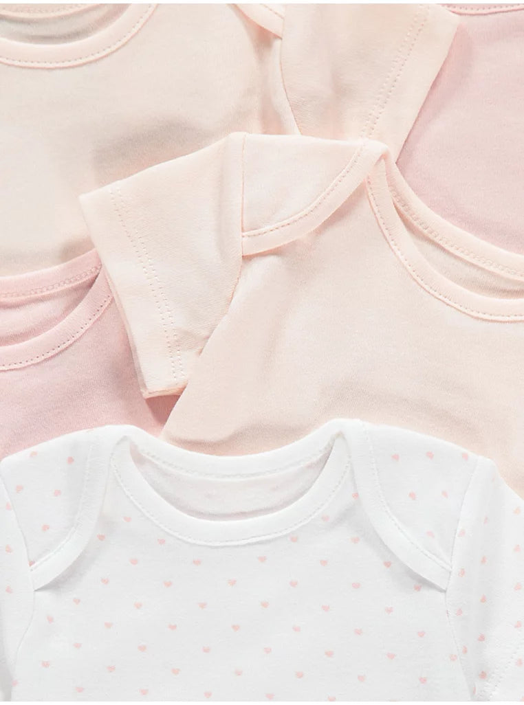 Set me 5 Body Roze "Sweet Comfort" – 100% Pambuk