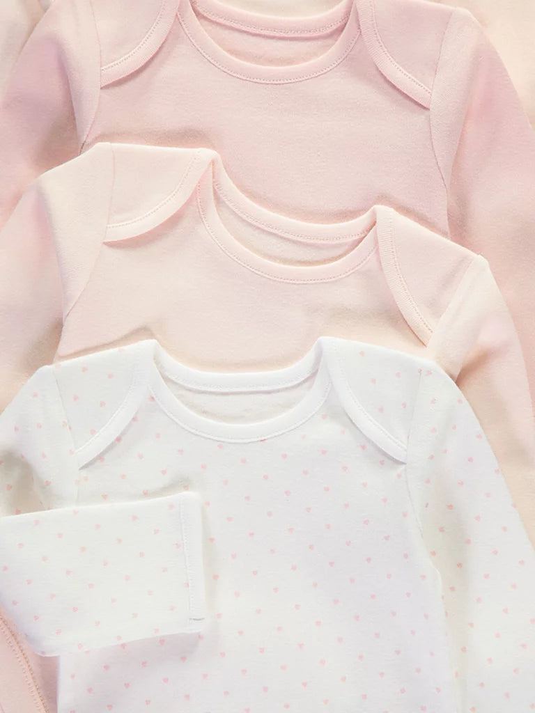 Set me 5 Body me Menge te Gjata - Roze