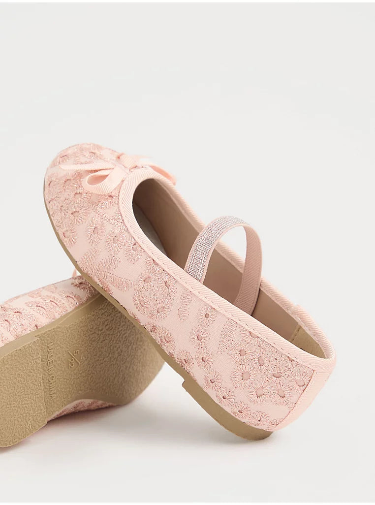 Kepuce / Balerina Roze me Qendisje