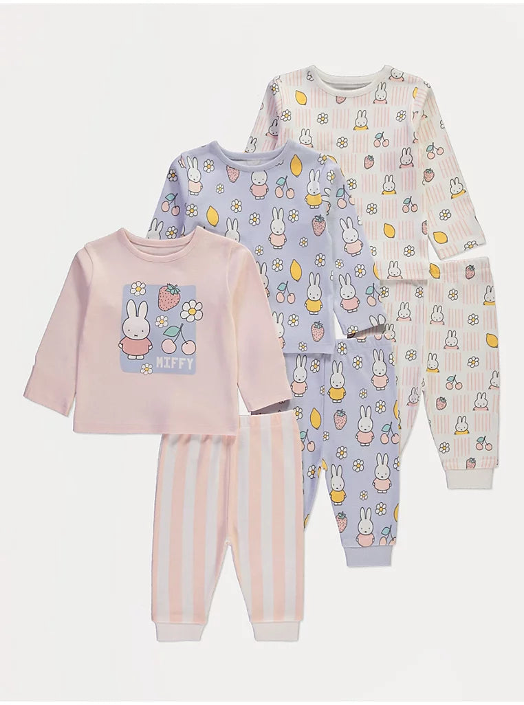 Set Pizhama Miffy për Vajza