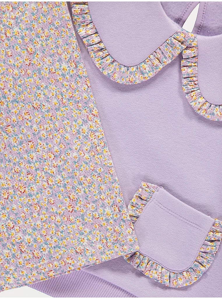 Kostum ne Ngjyre Lejla me Tuta me Lule