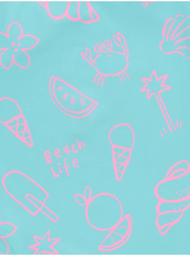 Body Plazhi "Beach Life" ne Ngjyre Mint