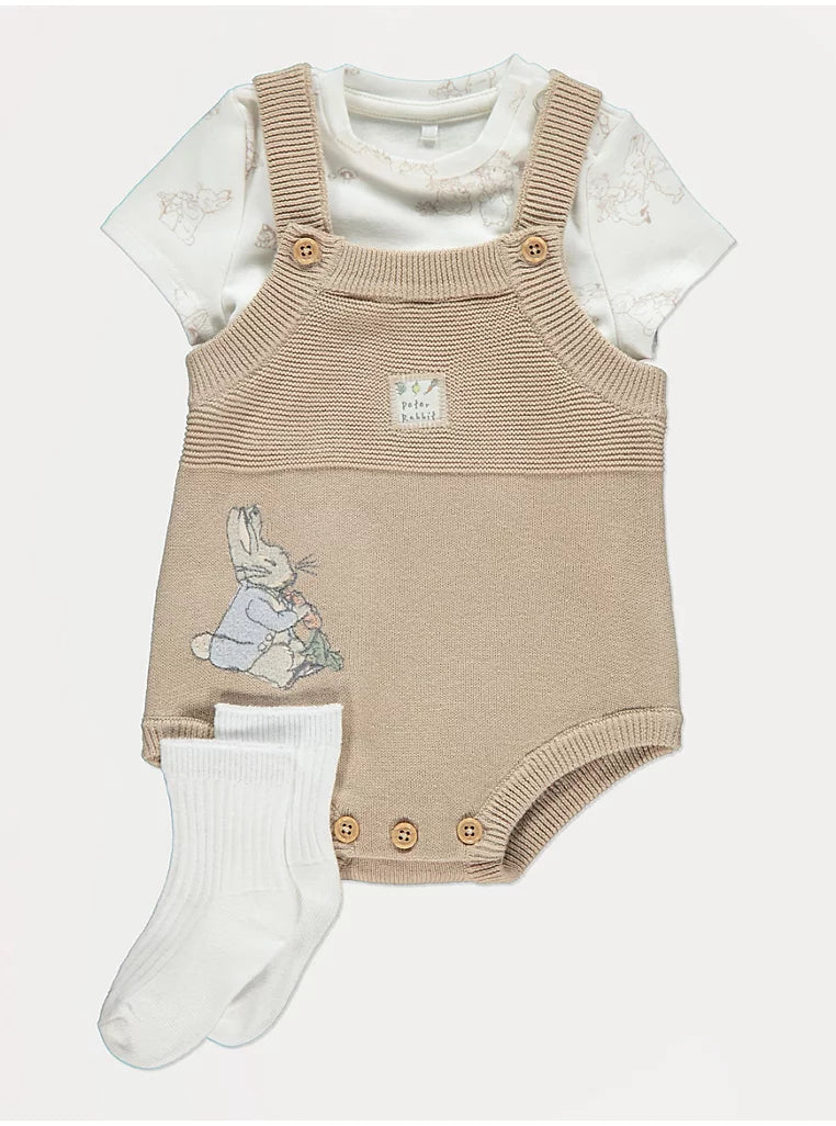 Palicet me 3 Pjese - Palicete, Body, Corape - Bambi