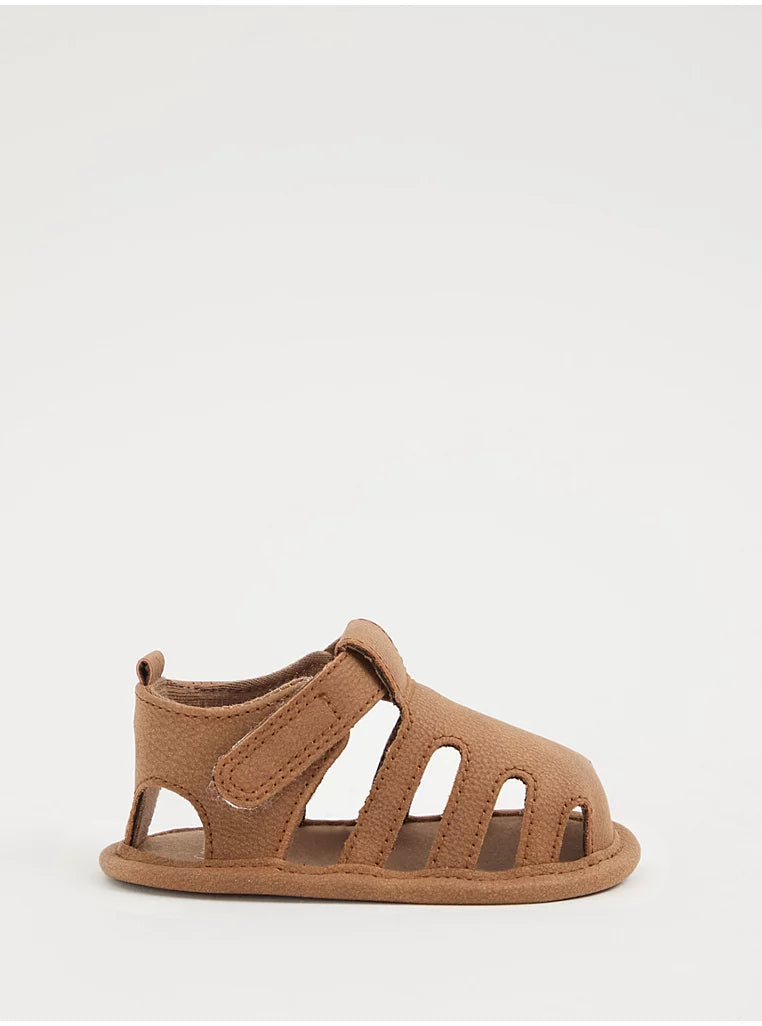 Kepuce / Sandale ngjyre Kafe - "Strappy"