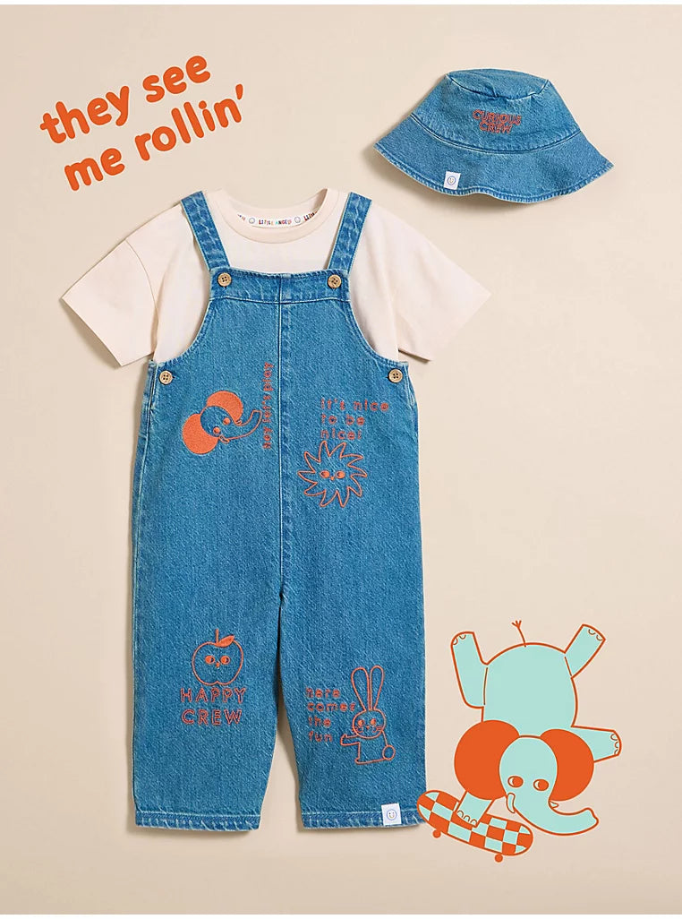 Palicete Xhins me Bluze Poshte Little Angels
