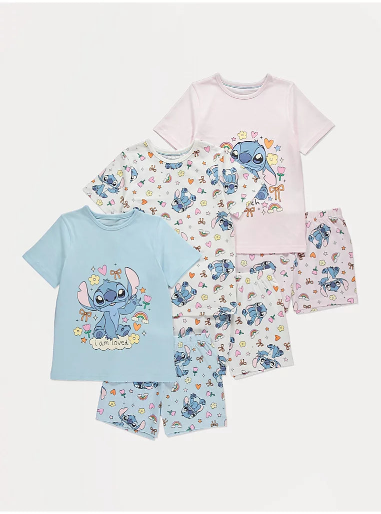 Set me 3 Pizhama Verore Disney "Stitch"