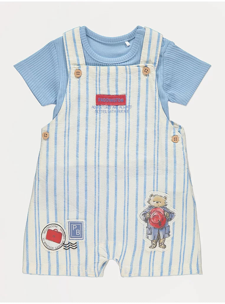 Palicete me Body Blu - "Paddington Bear"
