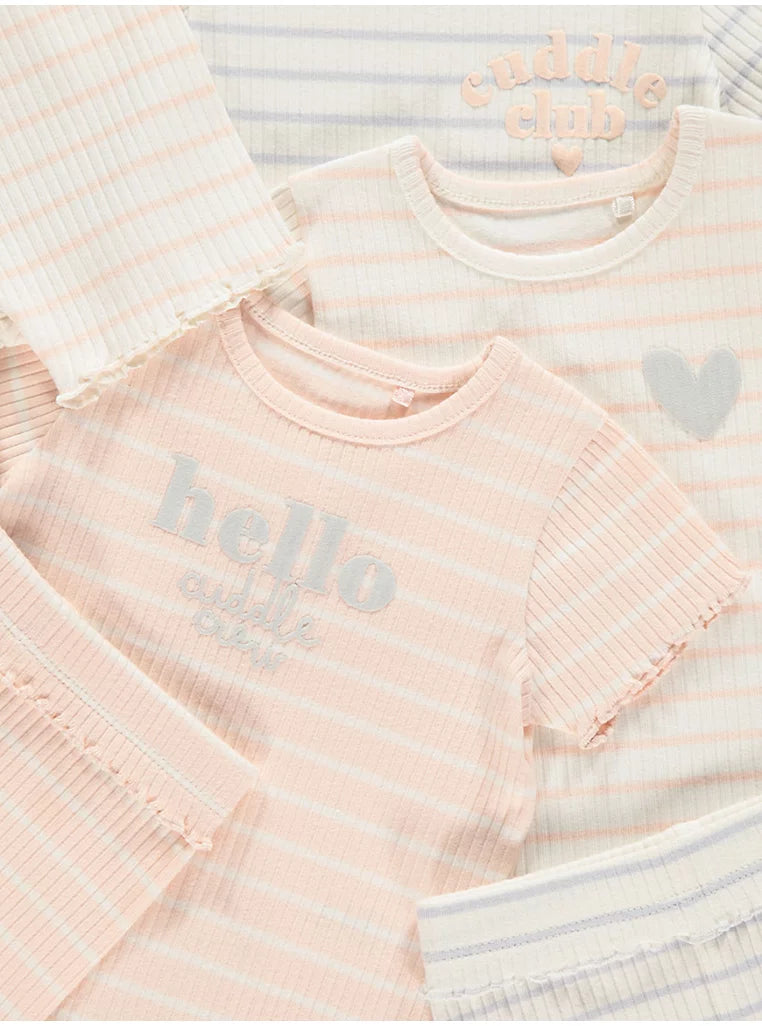 Set me 3 Kostume - Ngjyra Pastel