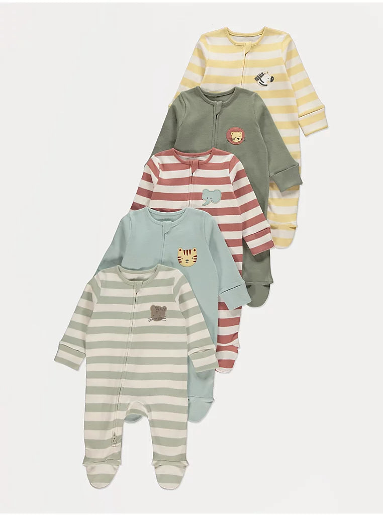 Set me 5 Tutina me Zinxhir - Printe Kafshesh & Vija