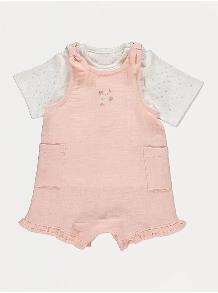 Palicete/Romper Roze me Bluze Poshte
