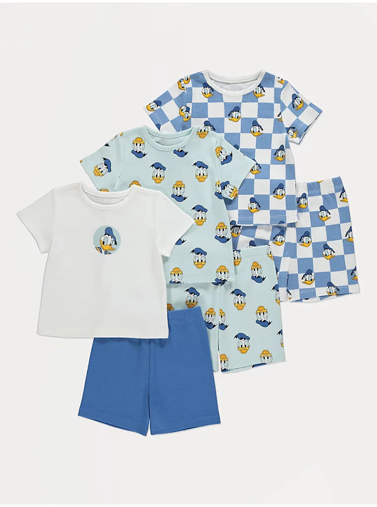 Set me 3 Pizhama Verore "Donald Duck"