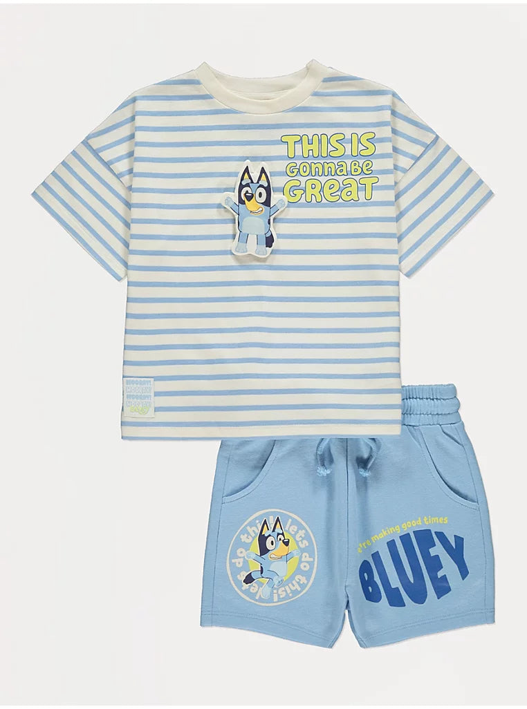 Kostum "Bluey" - Bluze & Tuta te Shkurtra