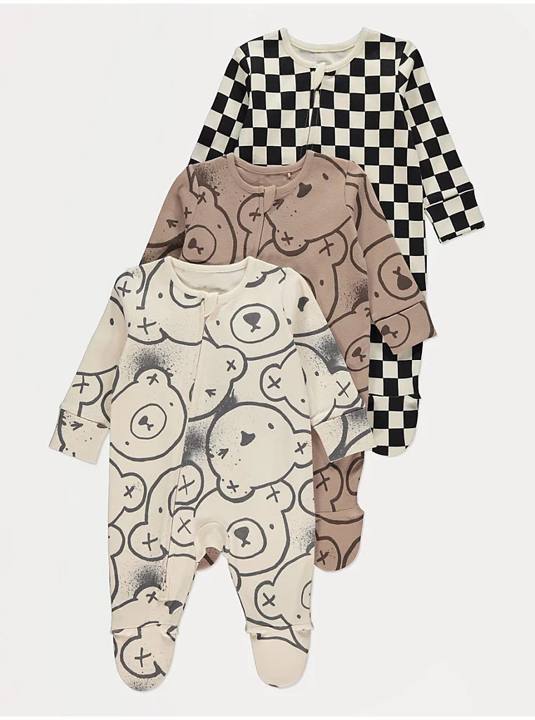 Set me 3 Tutina me Zinxhir - Checkerboard