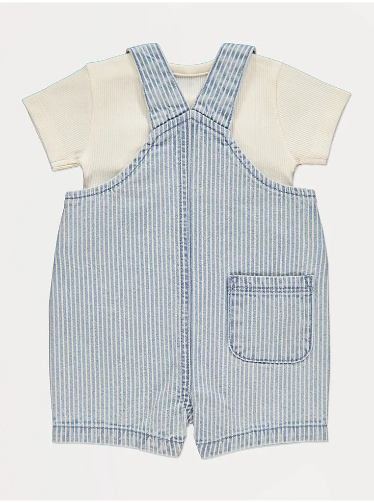 Palicete Xhins me Body Poshte "Striped Food Embroidered"