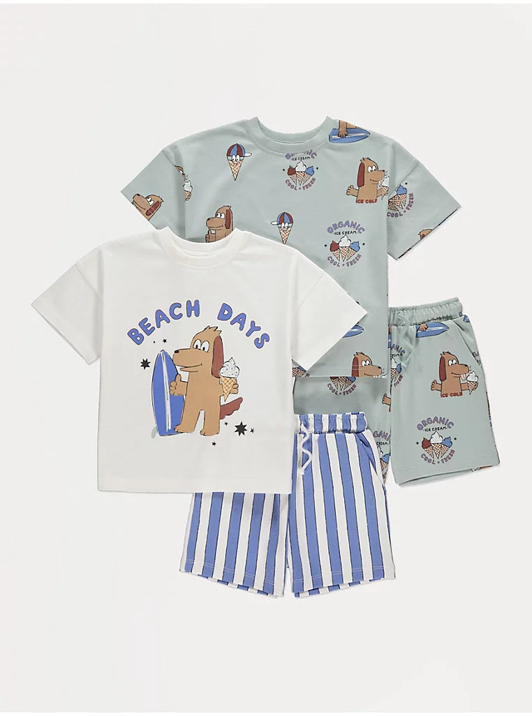 Set me 2 Kostume "Beach Days & Surf Dog"