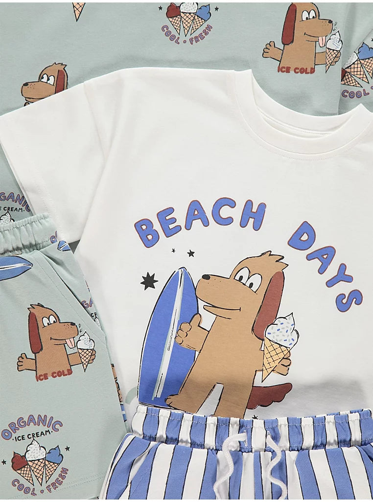 Set me 2 Kostume "Beach Days & Surf Dog"