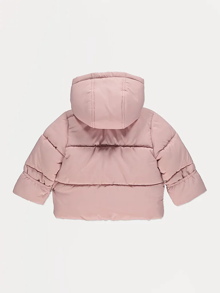 Xhup Puffer Roze me Kapuc