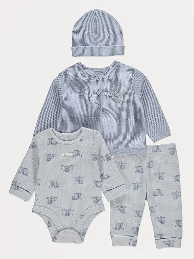 Set me 4 Pjese - Body, Tuta, Bluze me Kopsa, Kapuc