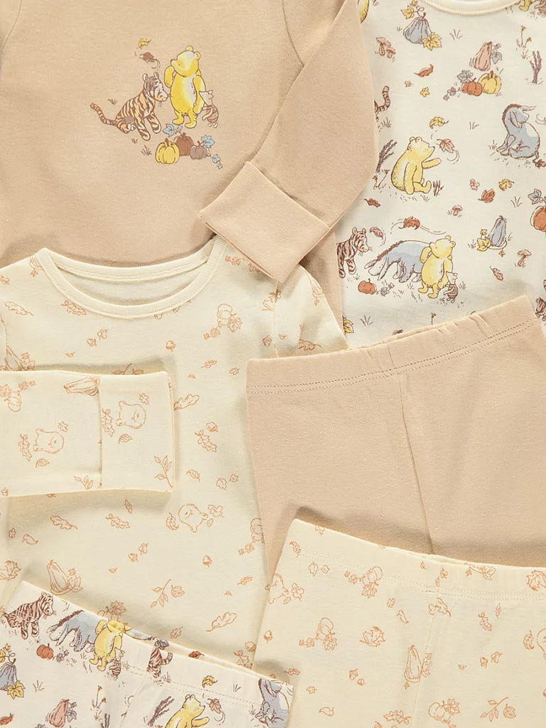 Set me 3 Pale Pizhame me Winnie the Pooh